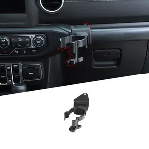 Center Console Multi-Function Drink Cup Phone Holder for Jeep Wrangler JL & Gladiator JT 2018-2023 Car Accessories