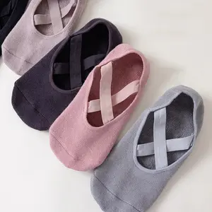 Womens Breathable Ballet Yoga Socks Non-Slip