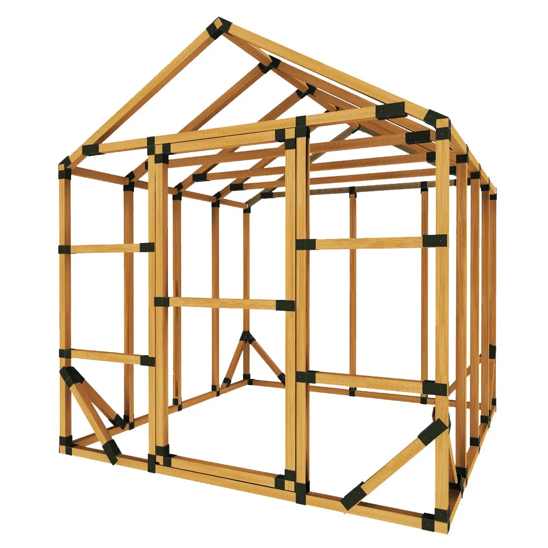8X8 Standard Greenhouse Kit