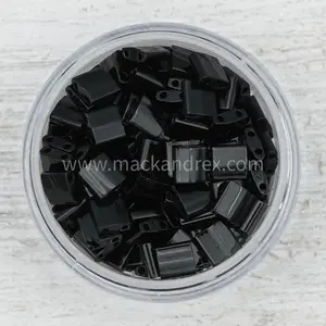 0401 Tila Beads - Black