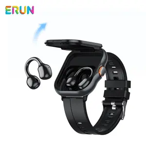Smart Watch Men, Multifunctional Smartwatch with Wireless Earbuds, Bluetooth-compatible Health Monitoring, Sports Tracking, Compatible iPhone Android, Perfect Birthday Gift