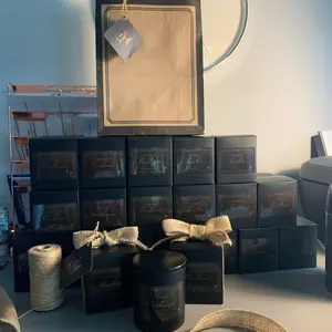 McElroy Peaks Sensual Luxury Candle Set in Elegant Packaging with Bow Decoration - Sophisticated Scented Candle