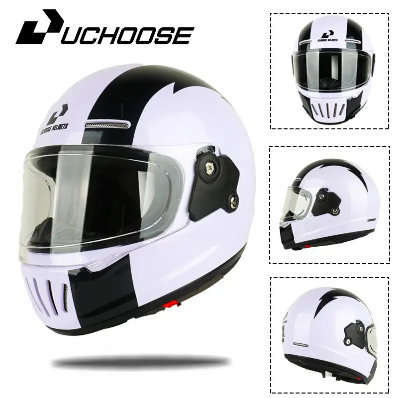 Ucoose motorcycle helmet riding safety helmet full helmet multiple colors riding motorcycle travel equipment accessories moto loot helmetcovers