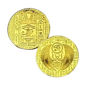 Egyptian Scarab 1/200 Oz Novelty Charm (Sealed in Capsule)