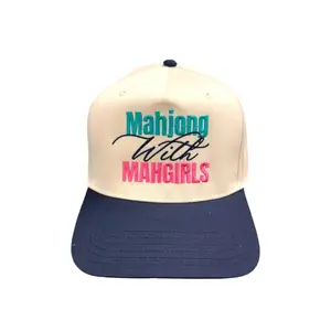Mahjong Trucker Canvas - Navy