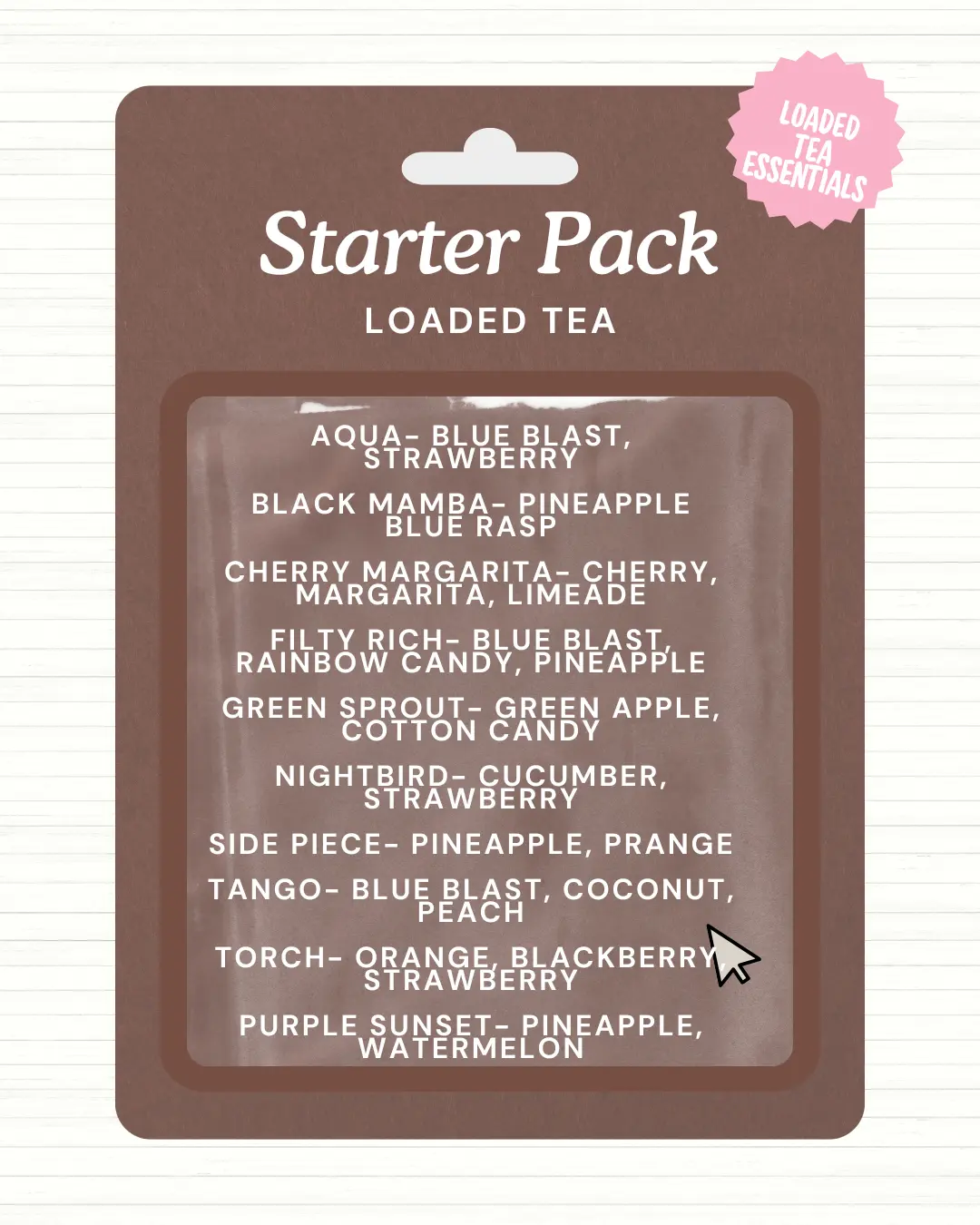 Starter Pack Loaded Tea Bombs Starter Pack Loaded Tea Bombs