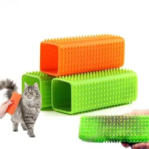 Pet Hair Removal Brush Car Animal Brush Dog Cat Hair Removal Effective Pet Hair Silicone Hollow Rubber Cleaning Brush