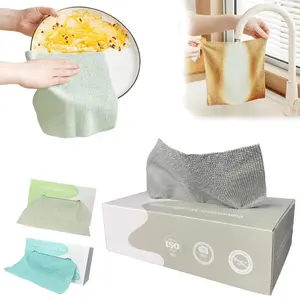 Microfiber Cleaning Cloth Rags in A Box (20 Count) -7.9" x 7.9" Reusable Microfiber Towels for Cars - Edgeless Terry Towels,Small Microfiber Towel for Home, Kitchen (Gray&Pink)