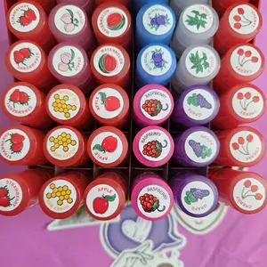 Fruit Lip Gloss - Smooth Application with Fruity Flavors for Luscious Finish - Perfect for Touch Ups & Color Pop - China Origin