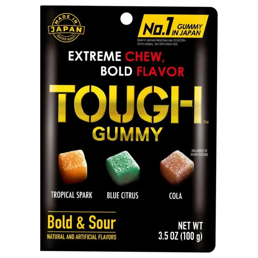 Kabaya Tough Gummy Natural & Artificial Flavors - 100g