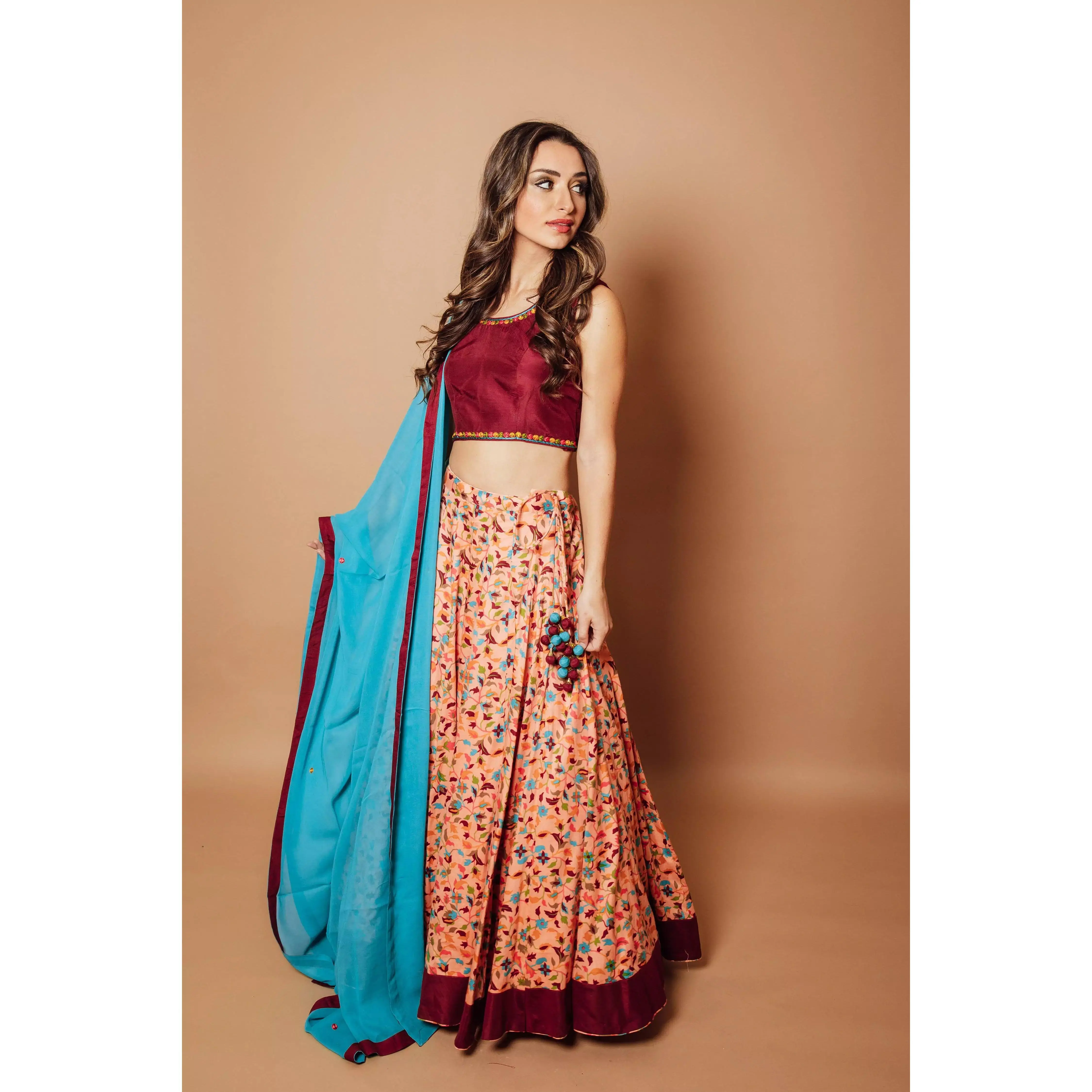 Carolina Floral Chaniya Choli Set