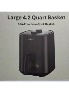 Air Fryer - 4.2 Qt - Black