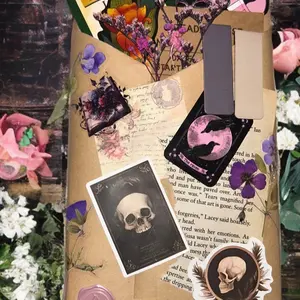 Cozy Night In Book Bundle - Blind Date With A Book Gift Set Includes 2 oz Luxury House Spray Rose & Jean Co Bookmarker Annotations Set