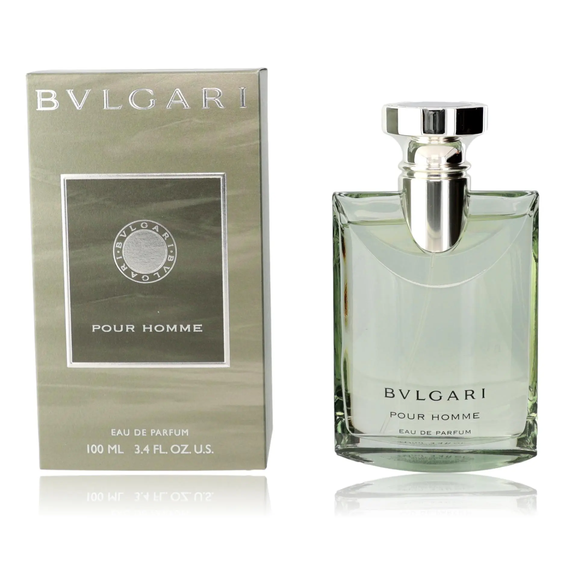 Bvlgari Pour Homme by Bvlgari, 3.4 oz EDP Spray for Men, Men's Fragrance, Spray Bottle, Tea Blend, Male Wear, Base Notes White Musk