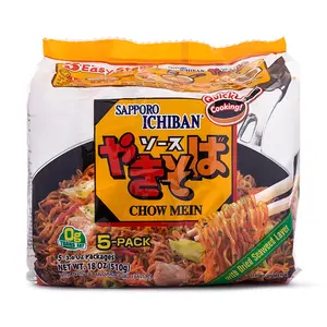 Sapporo Ichiban Instant Noodle, Yakisoba 5pk