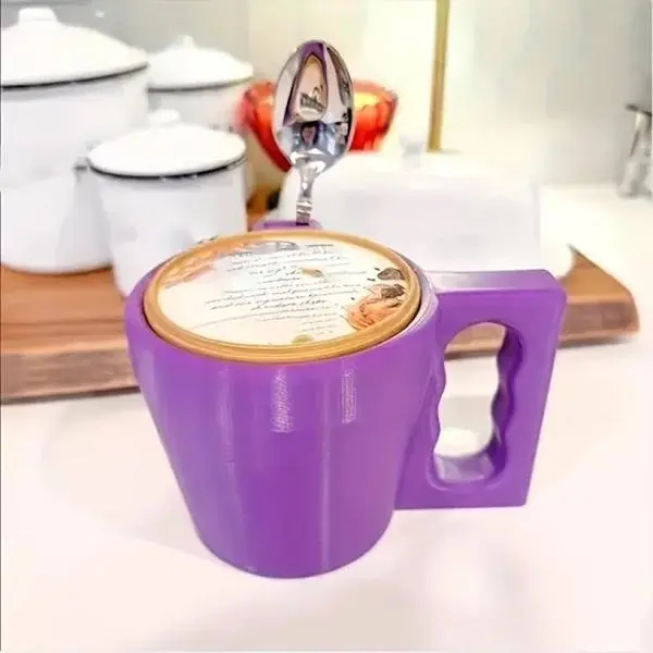 3D Printed Ice Cream Pint Holder 3D Printed Ice Cream Pint Holder