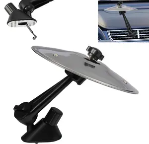 Silvery Car Cymbal Air Vent Mini Drum for Music Lovers Fun Decorations Compact Lightweight Stable Mounting Easy Setup Perfect Gift for Drummers