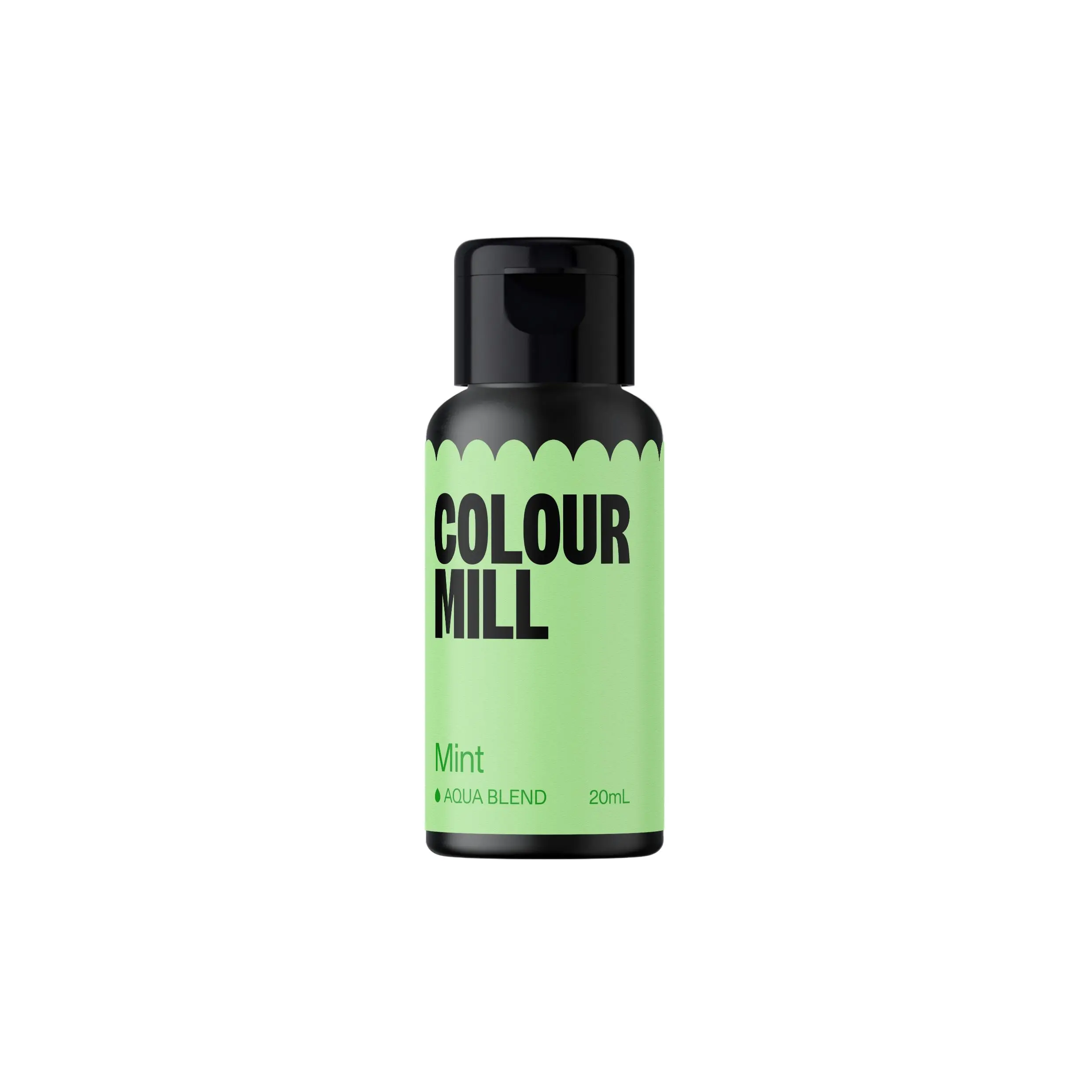 Colour Mill Aqua Blend Water-Based Food Coloring, 20 Milliliters Mint