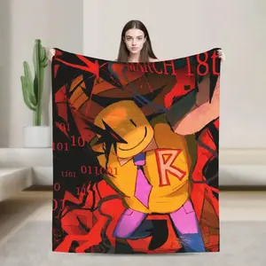 John Doe Forsakens  Plush Blanket Throw Blankets for Bed Sofa Couch Rug Piece, Warm Haven Textiles