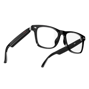 E13 Smart Glasses UV Protection Anti-Blue Light , Bluetooth Glasses Compatible for Men & Women , Black Multifunctional Wireless Sunglass , Wearable Digital Electronic Gadgets