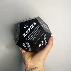 12-sided Fitness Ball, Hand Grip Fitness Ball, Finger Grip Strengthener, Stress Relief Ball, Gym Equipment for Home Workout