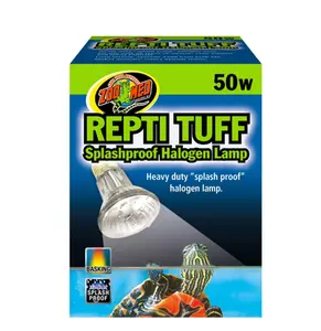 Zoo Med Turtle Tuff Splashproof Halogen Lamp 50W