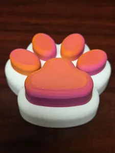 3d printed paws fidget clickers