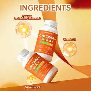 NATURE'SGATE CALCIUM+D3 & K2