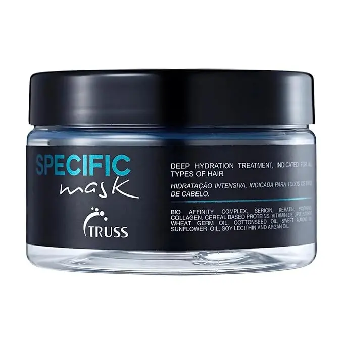 Truss Professional Specific Mask - Hydrating Hair Mask with Argan Oil - Deep Hydration - Repair & Seal Damaged Hair Cuticle; Extends Color; Prevents Split Ends; & Prevents Color Fading (6.35oz)