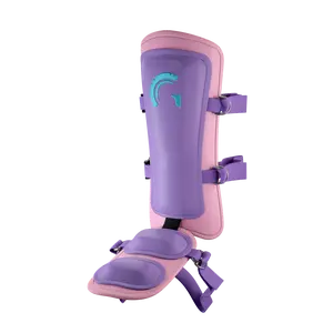 Guardian Legion Hard Shell Pro Baseball Leg Guard (Purple Hot Pink)