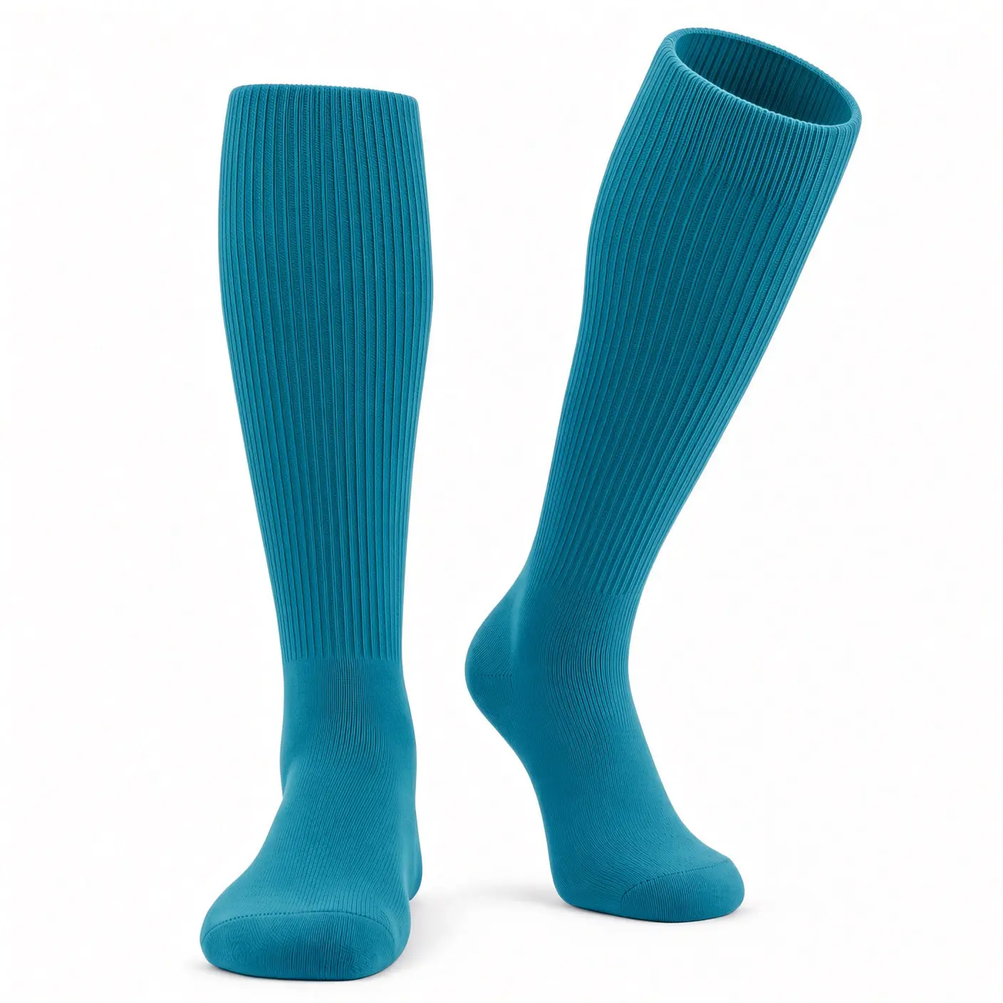Allsport Performance Knee-High Tube Socks by Pear Sox - Teal Blue
