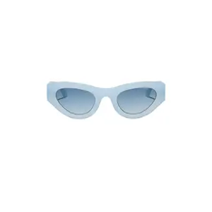 DIFF EYEWEAR X For Love & Lemons Cat Eye Sunglasses in Pastel Blue & Blue Gradient