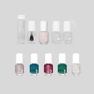 Dazzle Dry, Romanticize & Prima Ballerina, Fingernails & Toenails, Professional Nail Kit Set, Long-Wear Chip-Resistant, 10-Piece Bundle, 0.93 fl oz.