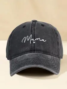 Letter Embroidered Baseball Cap, Casual Adjustable Sun Hat for Women & Men, Fashion Accessories for Daily Wear, Perfect for Students and Outdoor Sports