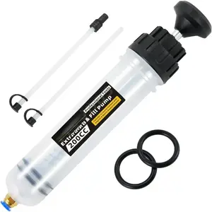 Automotive Fluid Extractor Pump,  Oil Extractor Pump with Hose, Sealed Upgraded Oil Change Pump, Lightweight Oil Suction Pump for Changing Transmission, Power Steering, and Brake Fluid