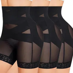 Women's Shapewear Tummy Control Body Shaper High Waisted Butt Lifting Panties Shapewear Shorts Thigh Slimmer