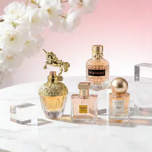 Luxury Women's Fragrance Gift Set by WARMKISS, 4Unique Scents, Long-Lasting Eau de Parfum, Ideal Presentfor Valentine's Day, Mother's Day & Holidays