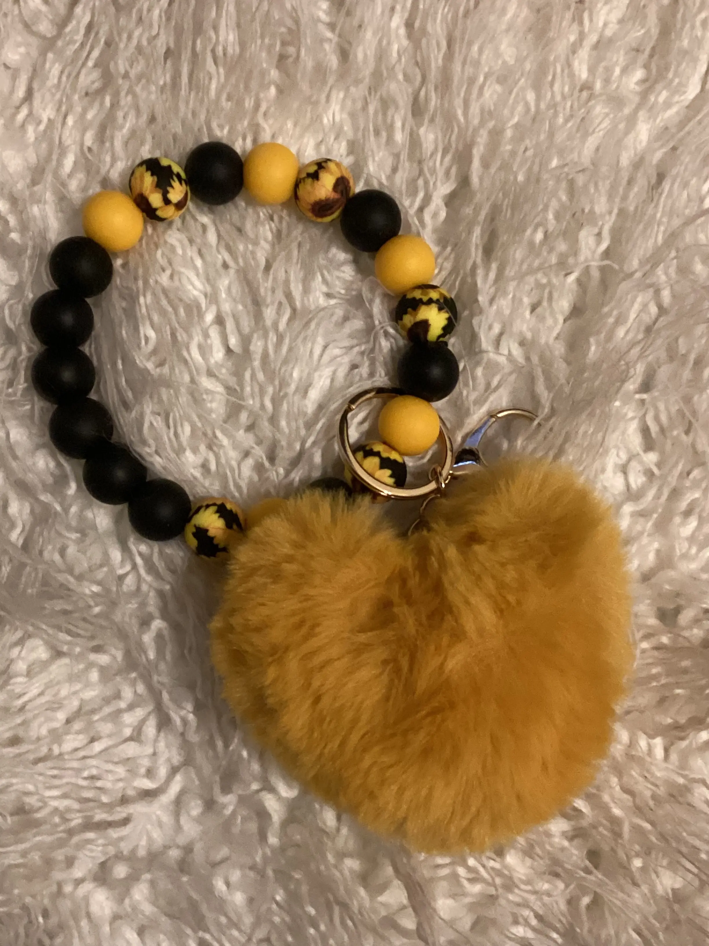 Sunflower Wristlet