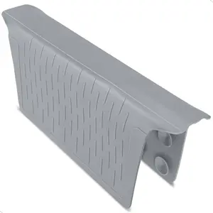 Sink Saddle, Kitchen Sink Mat, Divider Protector Mat, No Odor, Super Soft, No Stains, 12.83'' X 11.1'' Cukwily