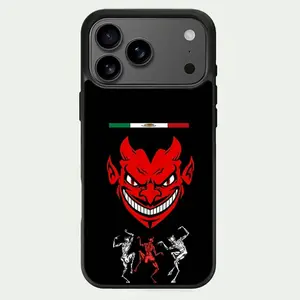 Makabelico Ghost CDN iPhone Case - Bold Graphic Design Shockproof Protective Cover with Unique Logo for Smartphone Protection
