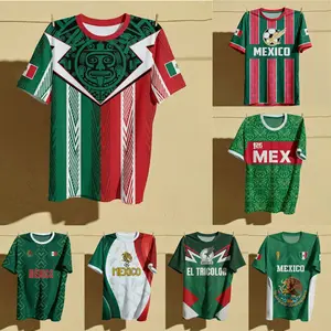 [7 Style] 2026 Mexico National Soccer Team Style Jersey Ver 2 Shirt, Patriotic Soccer Jersey, All Over Print Unisex Soccer Jersey, Sports Fan Apparel Top