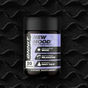 ONNIT New Mood - Occasional Stress Relief, Sleep and Mood Support Supplement, (30 Count)