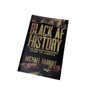 Michael Harriot Black AF History Hardback | Office Desk Stationery Gift & Decor - Eye-Opening Un-Whitewashed History