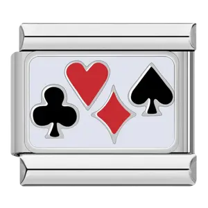 Card Faces (Original Italian Charms)