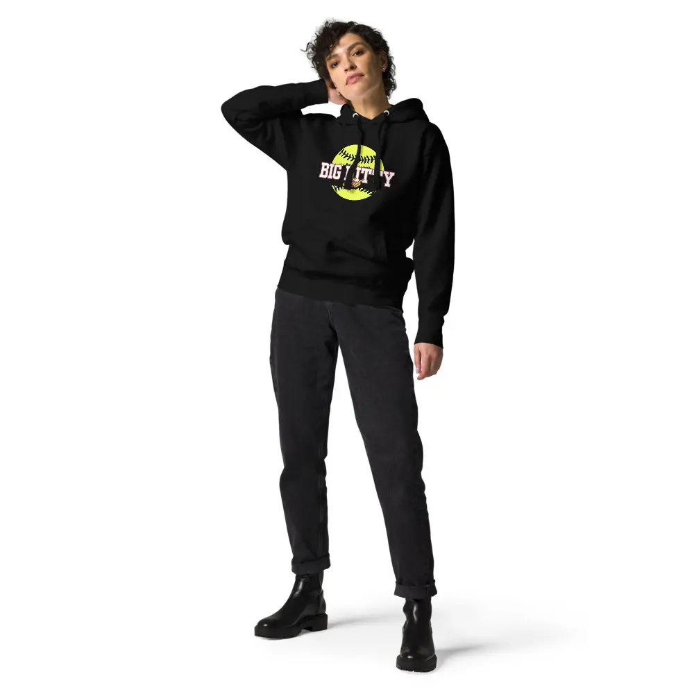 "Big Hitty Club" Unisex Softball Hoodie