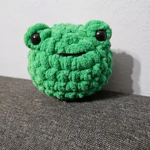 Frog Crochet Amigurumi - Handmade Stuffed Toy