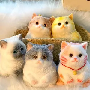 Taba Cute Chubby Cat Orange Cat Plush Soft Sticky Girl Kids Birthday Gift Fidget Taba Cute Chubby Cat Orange Cat Plush Soft Sticky Girl Kids Birthday Gift Fidget