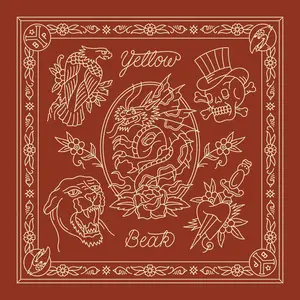 Yellow Beak Press Red Bandana