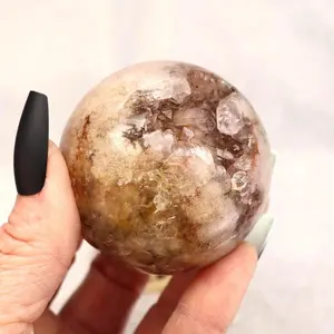 Pink Amethyst Sphere from Brazil
