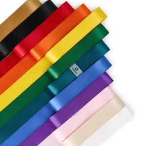 Vitalizart 1 Inch x 36 Yards Satin Ribbon Set, 12 Rolls Double Face Craft Ribbon for Mother’s Day Gift Wrapping, Bows, Bouquets & Party Decor